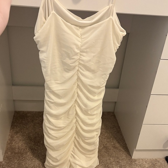 SHEIN Strapless White Dress - Picture 2 of 4